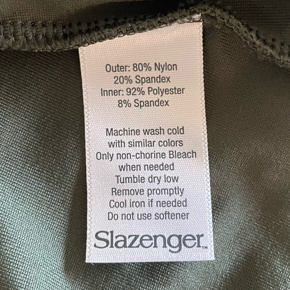 Slazenger Golf Skort Womens S Green Perforated Active Outdoor Pull on EUC - Picture 12 of 12